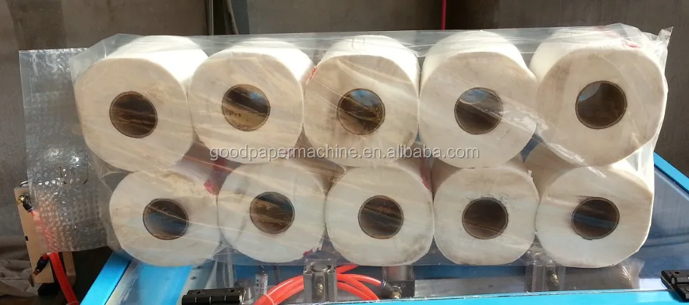 High quality toilet paper roll bathroom tissue rolls packing machine