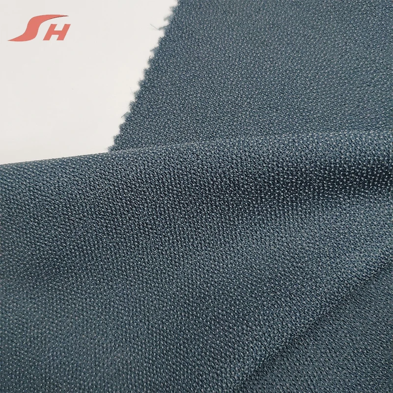 
100% Polyester 300D garment pes double dot woven adhesive collar interlining 