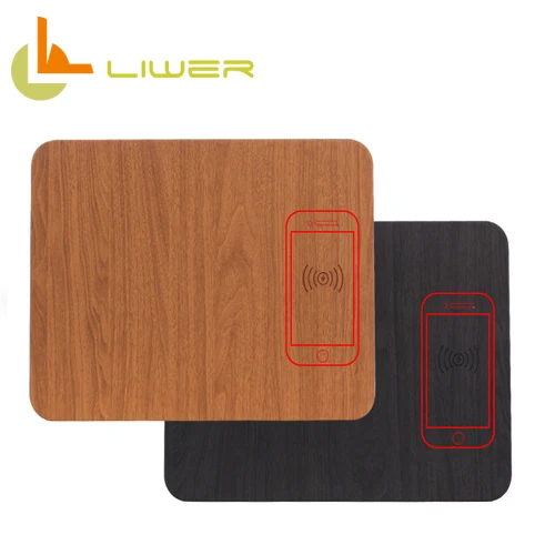 5W 5V 1A qi standard cell phone mouse pad wireless charger for gaming mousepad