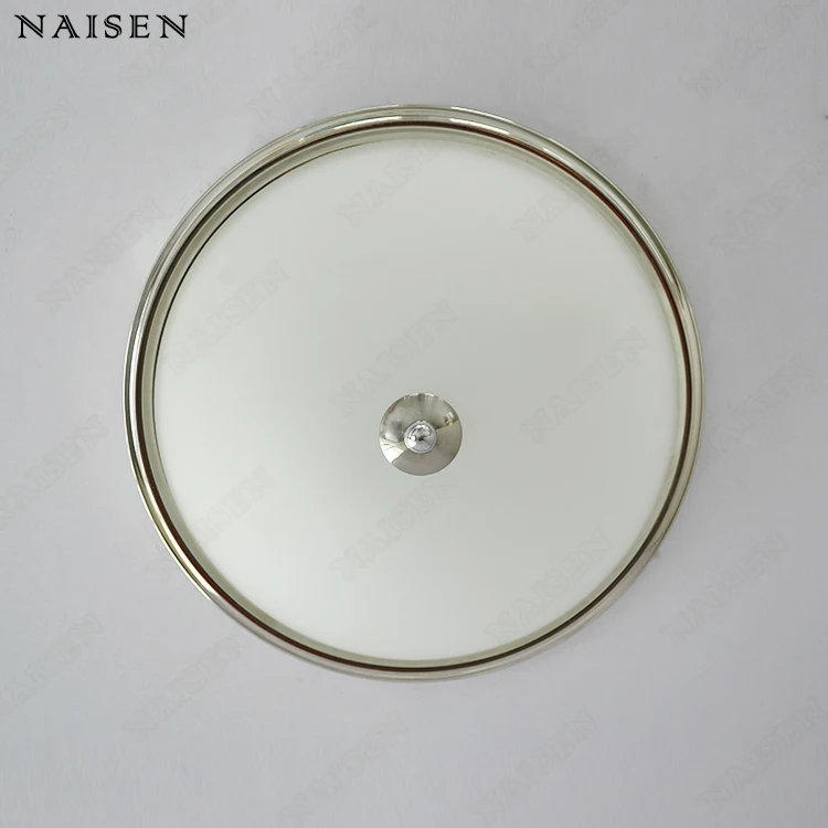 Hotel room lamp indoor LED ceiling glass light kitchen lamps for dining room chrome color  ceiling lamp