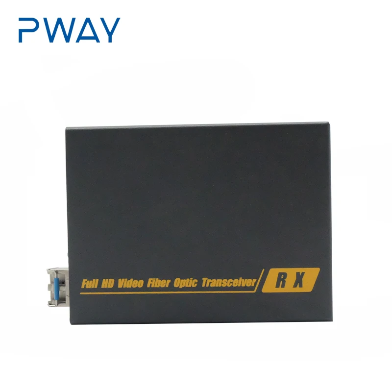  Оптоволоконный видеопередатчик PWAY THF128H с поддержкой 4K x 2K @ 60Hz 20KM CCTV волоконно-оптический