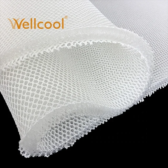 Wellcool great supporting chair cushion 20mm thickness 3d fabric spacer mesh