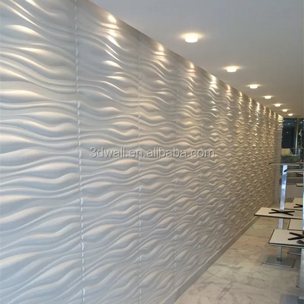 White interior 3D wall panel texture seamless for walls