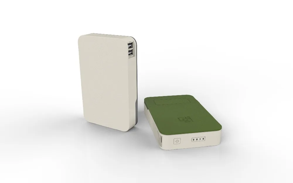 Ultra-thin ABS External Cell Phone Charger Charger 10000mAh Portable Power Bank