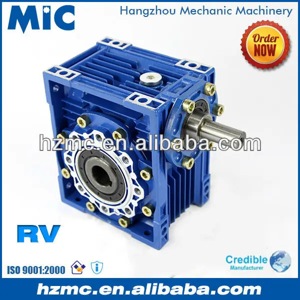 Small Worm Gear NRV040 Speed Reduce Box for DC Motor