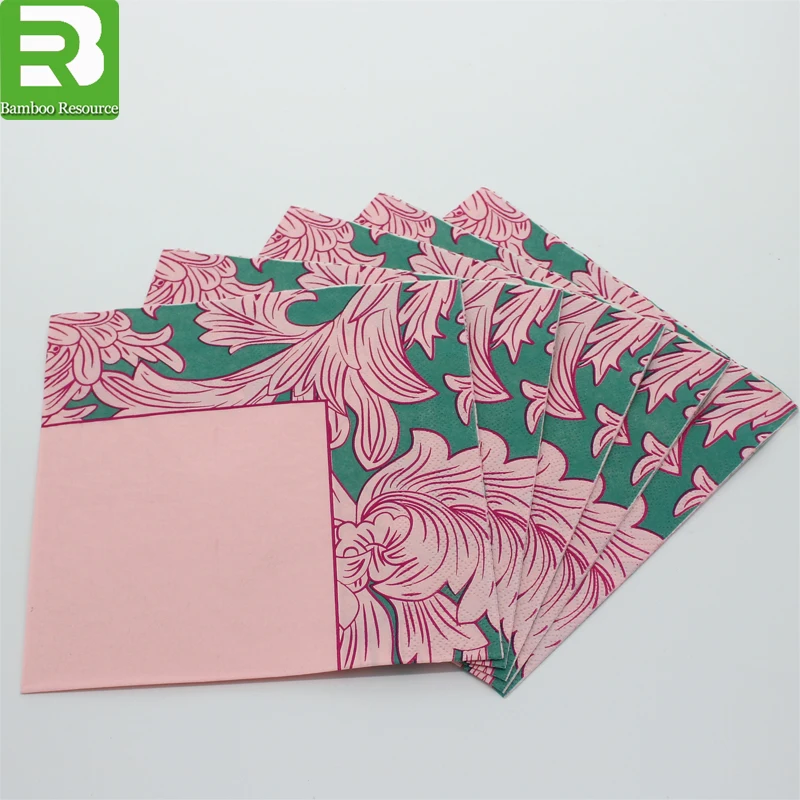 1 PLY 2 PLY 3 PLY art design custom printed paper napkin