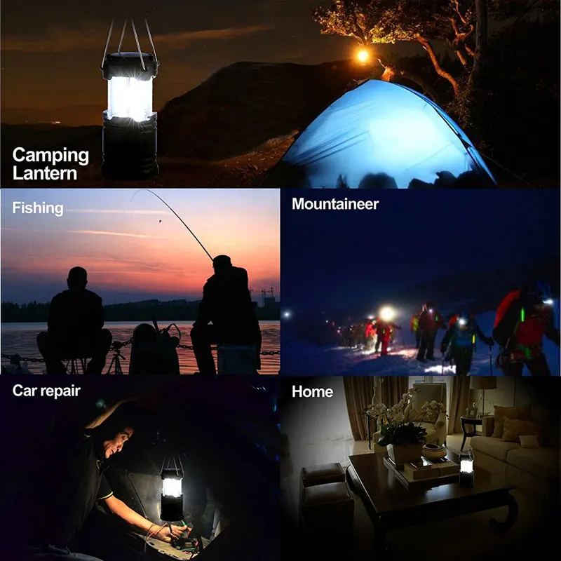 300 Lumens Ultra Bright Portable LED Camping lantern/ Emergency Lantern/ Camping Lamp for Indoor & Outdoor Use