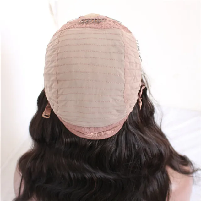 
Best Quality Women Long Hair Body Wave U Part Wig Human Hair 