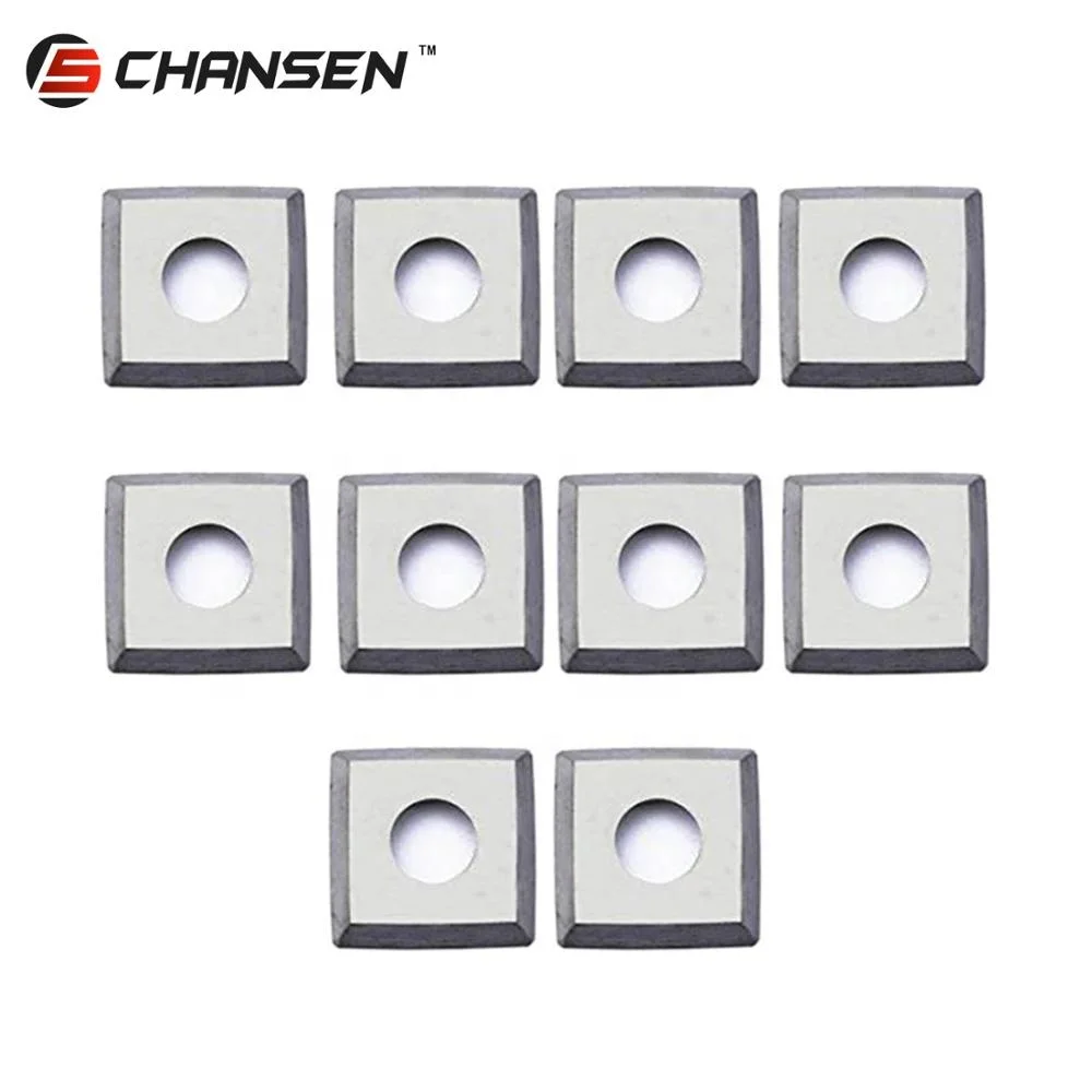 Item #CB10A 10-piece high quality carbide inserts for wood jointer and planer