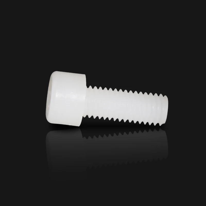 Chinese factory supply Hexagon socket head PVDF Plastic screw
