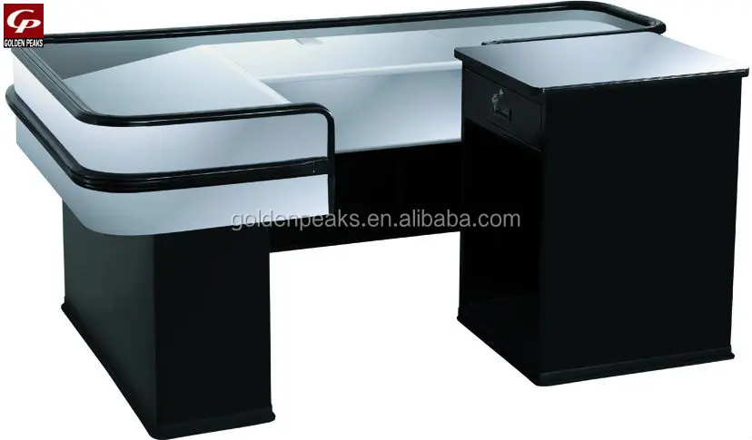 
factory sale 2016 cash register counter desk table design for sale 