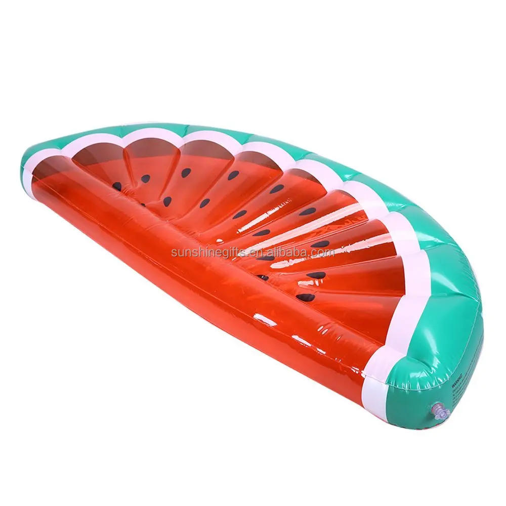 Inflatable Watermelon Pool Float Swimming Raft Lounger Beach Swim Ring Toy Tube