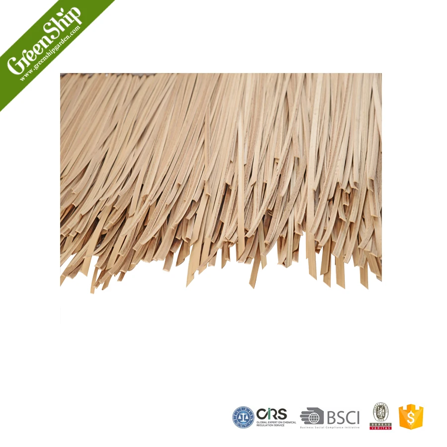 Greenship manufacturer wholesale High quality synthetic thatch umbrella, thatch hut, gazebo, kiosk