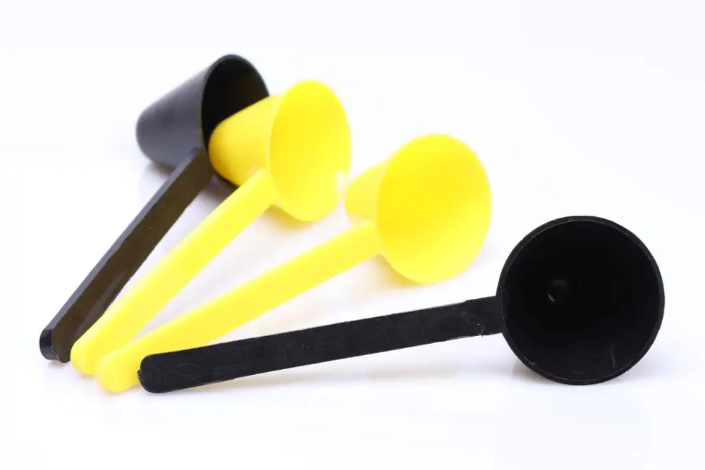 20ml black Perfect plastic Coffee Measuring Spoon Scoop for Pouring Ground Tea, Cocoa, Sugar, Salt, Herbs Spices