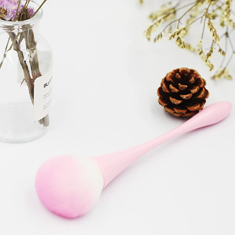 Factory Direct Pink Small Slim Waist Makeup Powder Brush Cosmetic Beauty Tools
