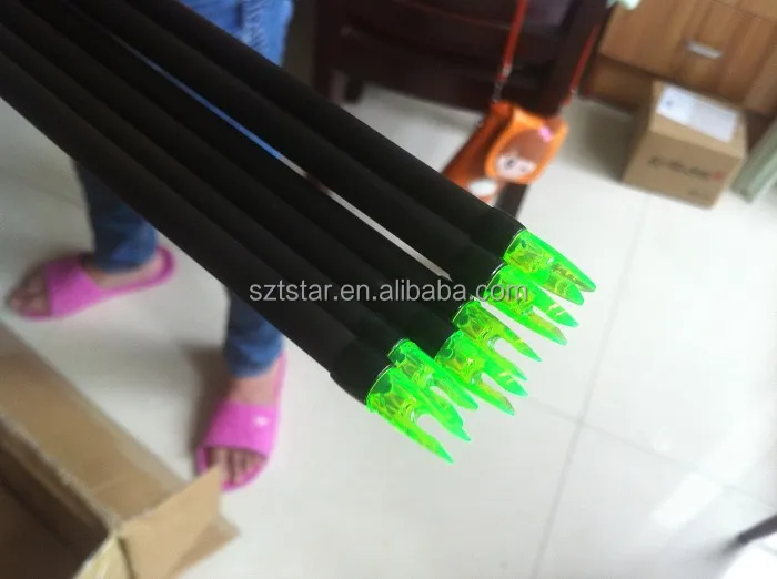 4.2mm, 6mm, 6.2mm fiberglass arrows for hunting / fiberglass arrow manufacturer