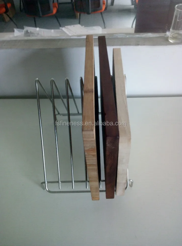 
Factory OEM produce Kitchen Stainless Steel Chopping Board Holder 