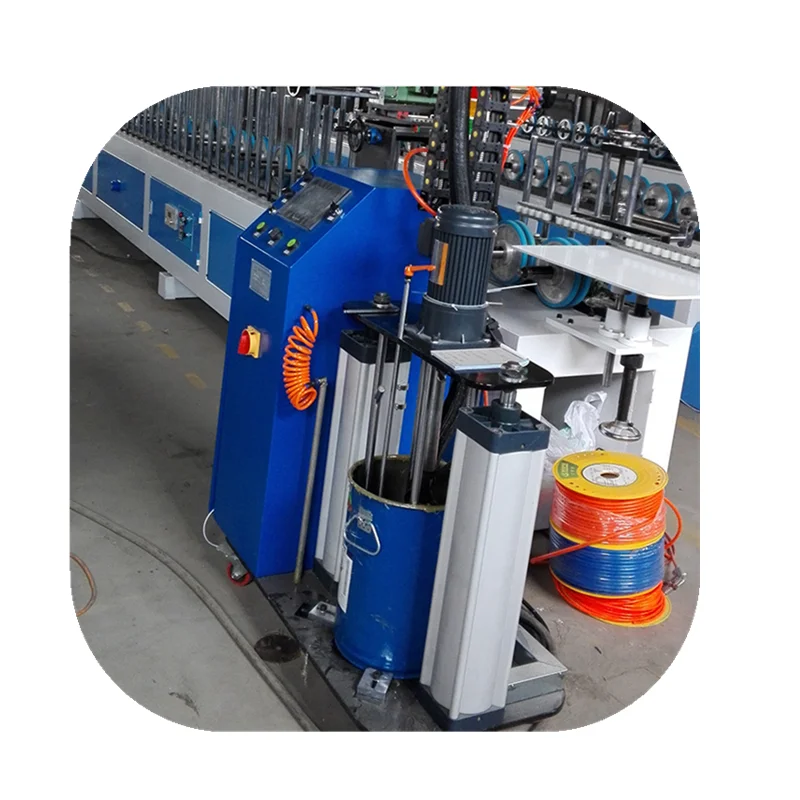 
Woodworking PUR glue profile wrapping machine for solid wood/WPC 