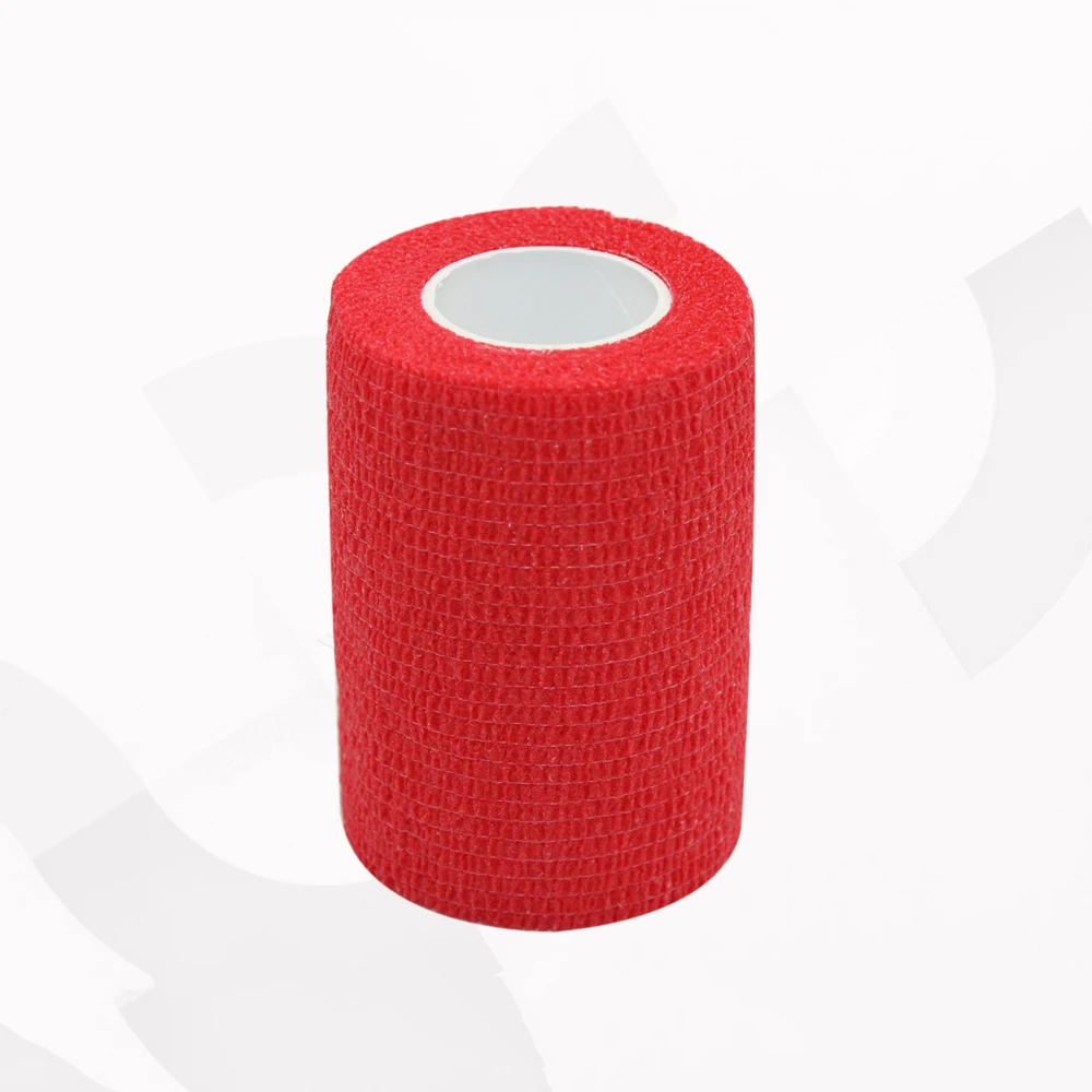 Nonwoven pet wrap elastic comfortable selfadhesive cohesive bandage wraps