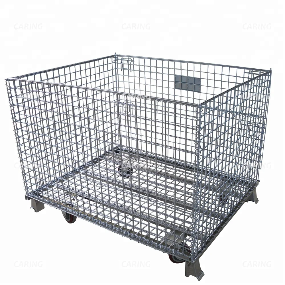 
Pallet Cage Weldd Mesh Cage Wire Mesh Container Mesh Pallets 