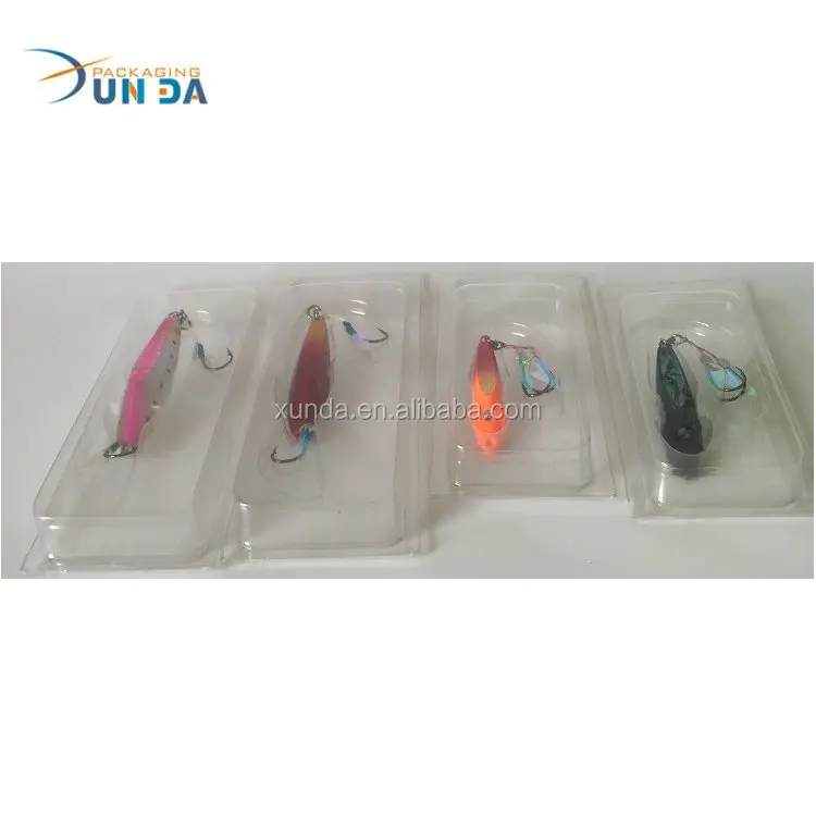 blister packaging for fishing lures