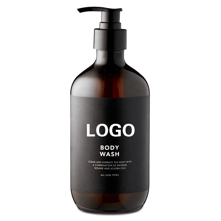 
Private Label Sulfate Free Paraben Free Body Wash and Shower Gel For Men 