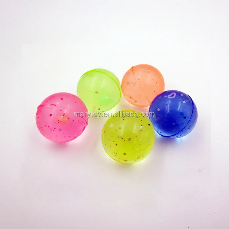 32mm Transparent Rubber Bouncing ball