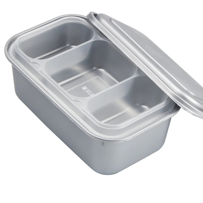 SZ918 New Design  Disposable Microwave PP Meal Prep Food Container with inner tray