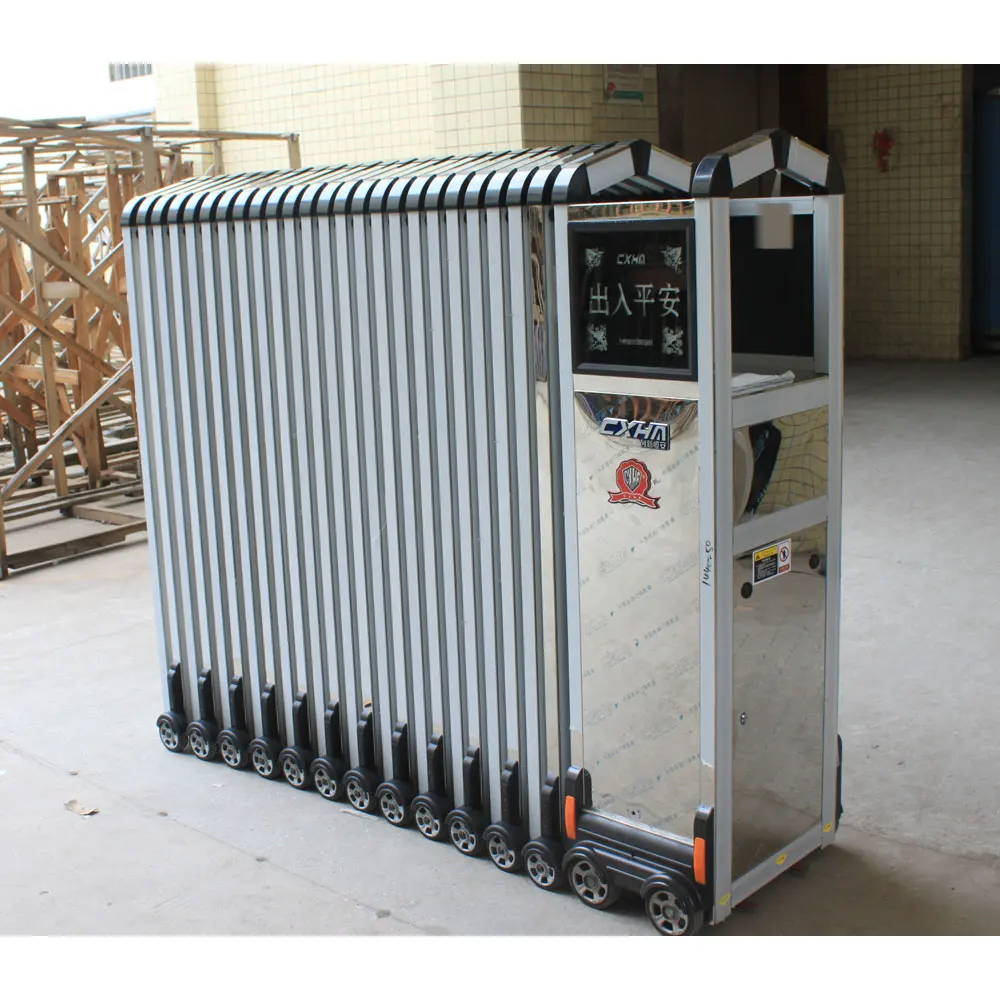 Industrial Aluminum Alloyed Electric Telescopic Door