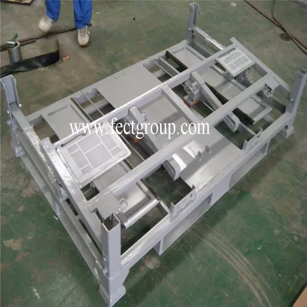 Industrial Equipment Steel metal storage Cargo Boxes Metal Pallet for tire storage from china steel pallets for sale