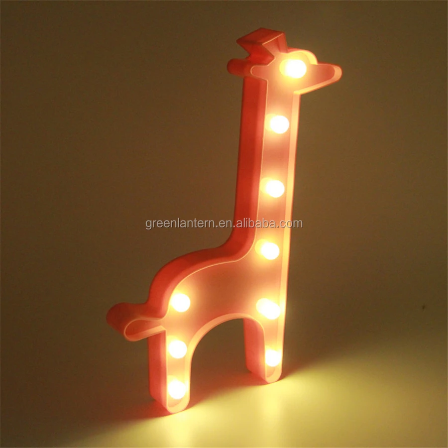 Children Decor Moon Cloud Light 3D Lamp Novelty Luminaria Flamingo Cactus Star Marquee Letter Led Night Light