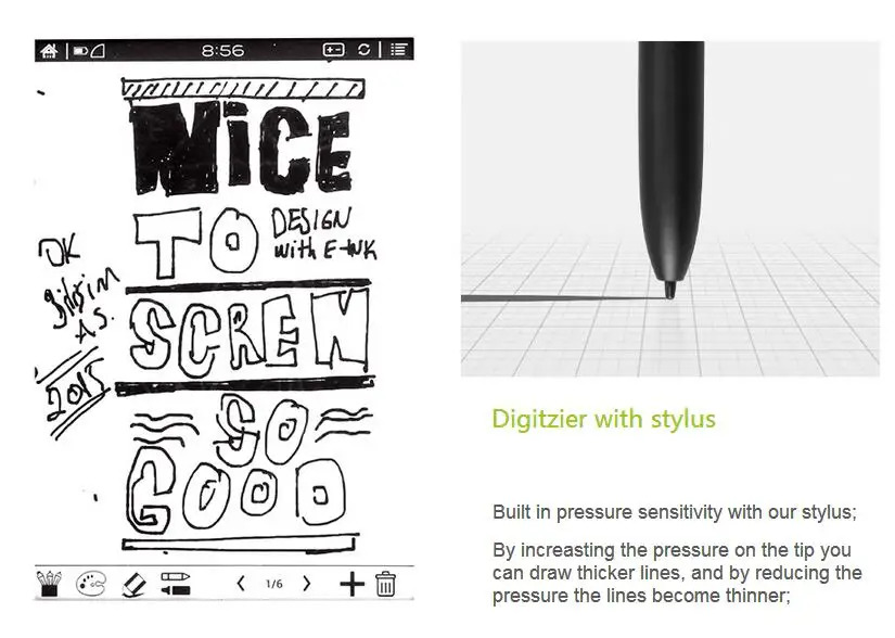 BOOX N96 ML e-ink ebook ereader 9.7 inch with audio device