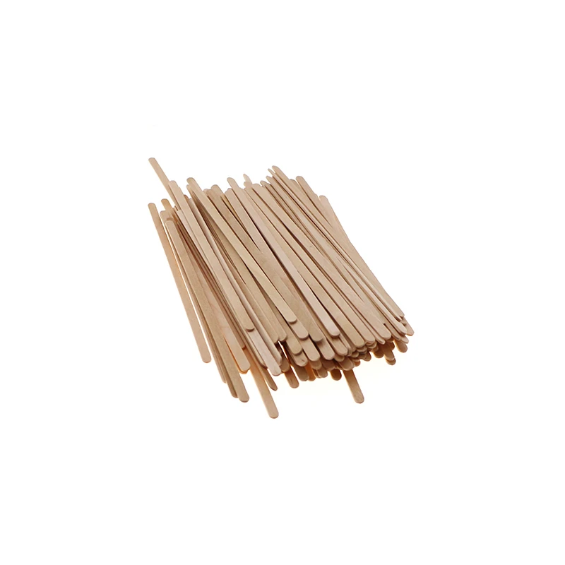 Eco-friendly Birch Biodegradable Wood Drink Stick Stir Coffee Cocktail Stirrer