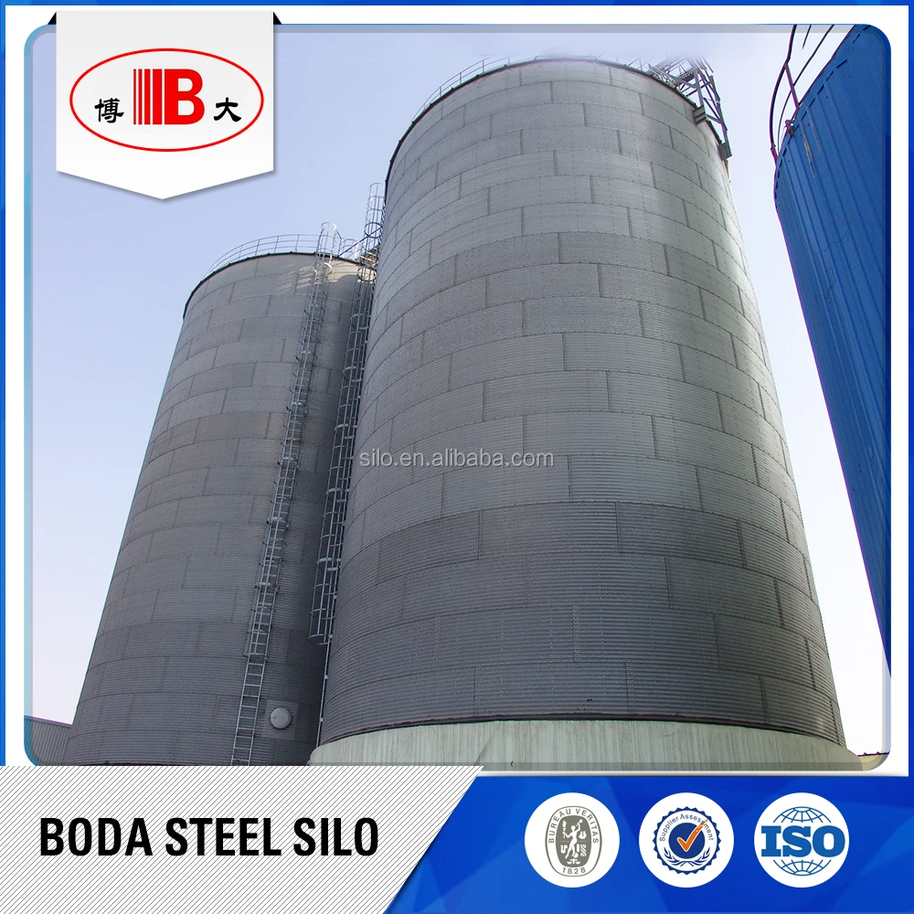 
3000 Ton Steel Grain Coffee Bean Storage Silo 