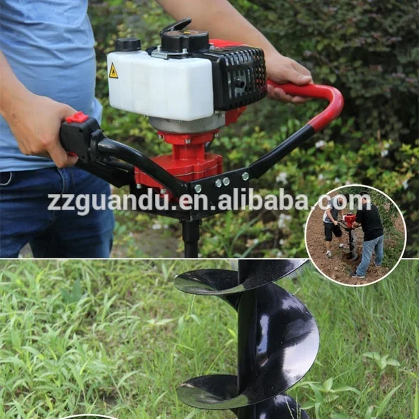 Professional Manufacture earth drilling machine / hole digging tools