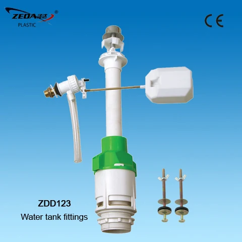 
Toilet water tank accessories ,Plastic toilet WC pan flush cistern fitting,Flush valve 