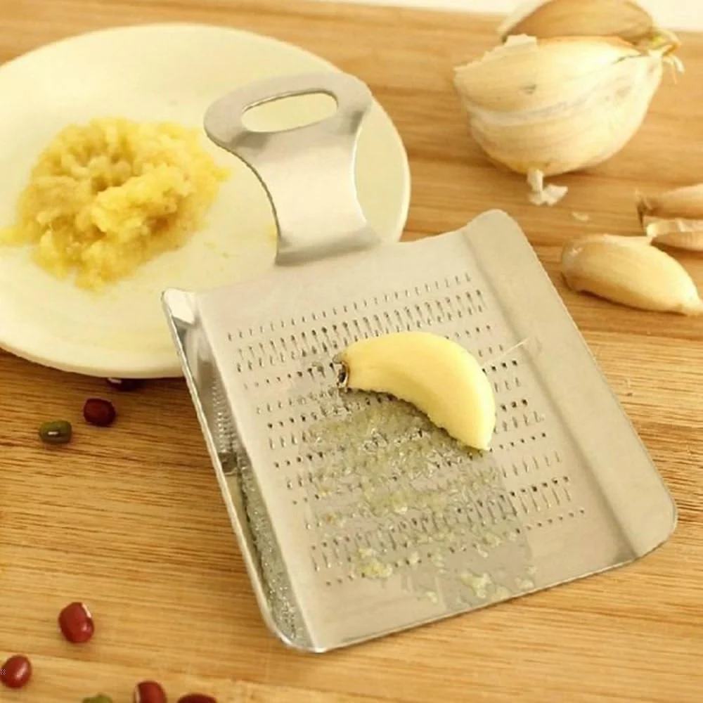 manual grinding plate food plane board ginger grinding fruit mud grinding the garlic clay tablets Stainless steel