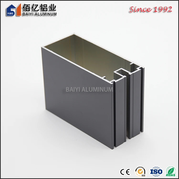 Manufacturer Unitized System Aluminum Curtain Wall Extrusion Profile Design