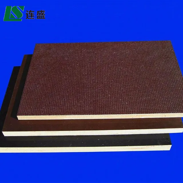
Lianshengwood 12mm thick waterproof shuttering plywood used exterior doors for sale 