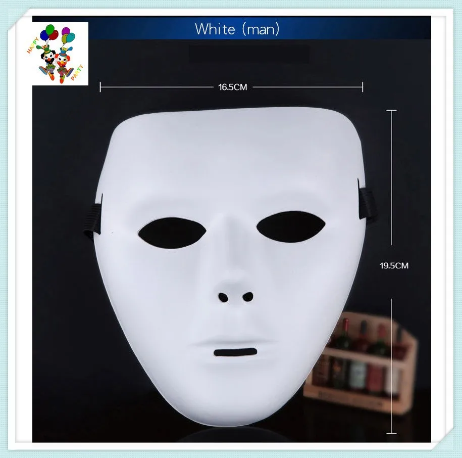 Halloween Party Ghost Dance JabbaWockeez Masquerade Masks Bulk HPC-0433