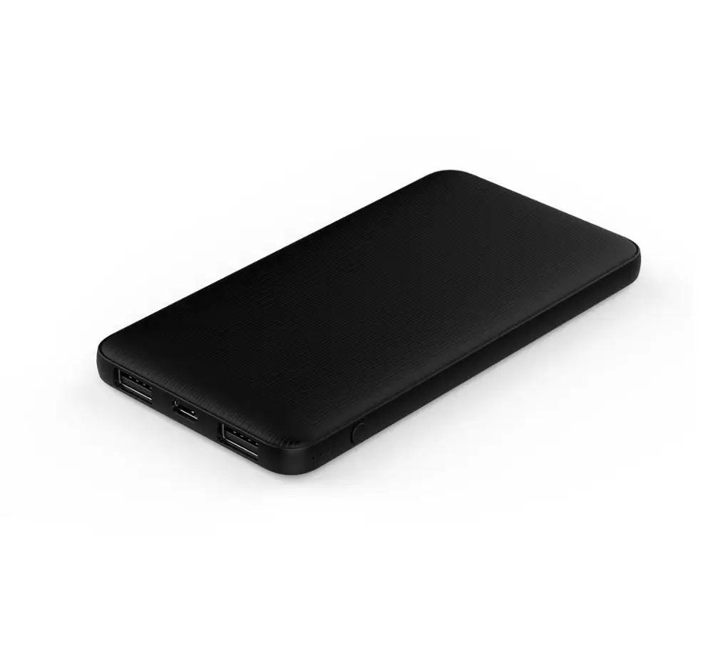 
5000mah Hot Double USB Port Power Bank Ultra Thin External Battery with Type-C Port 