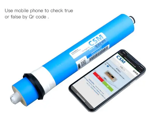 
Good Price Original CSM 75GPD Ro Water Purifier Membrane Reverse Osmosis for Household Water Purifier 