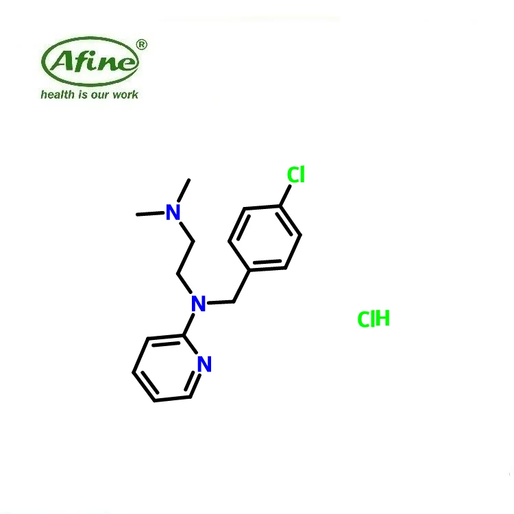 
pharmaceutical ingredient Chloropyramine hydrochloride / Chloropyramine HCl CAS 6170-42-9 
