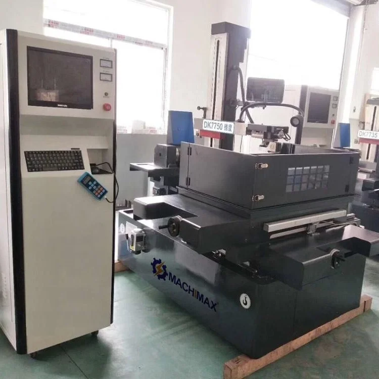 Высококачественная машина для резки проволоки с ЧПУ, мультирежущая средняя скорость DK7750, высокая точность