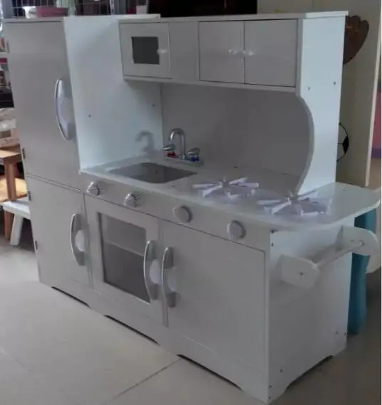 Modern children wooden kitchen play toys set for kids  Wooden toys kitchen Pretend Play Educational Kitchen Toy KKT001