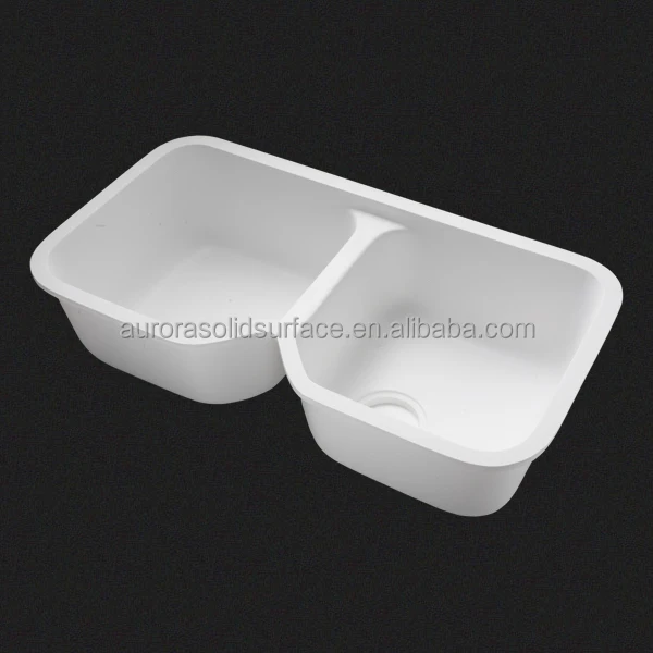 Solid Surface Double Lever Wash Basin Bathroom Sinks Wholesale Price Acrylic Bowl Sinks / Vessel Basins Shampoo Sinks Hospital