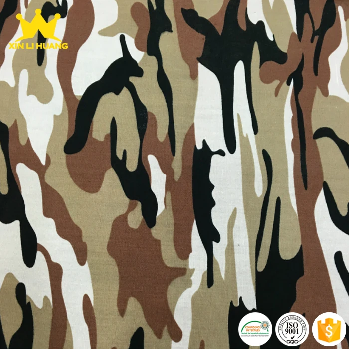 
Wholesale High Quality Various Style 100% Cotton Camo Printed Poplin Fabric 