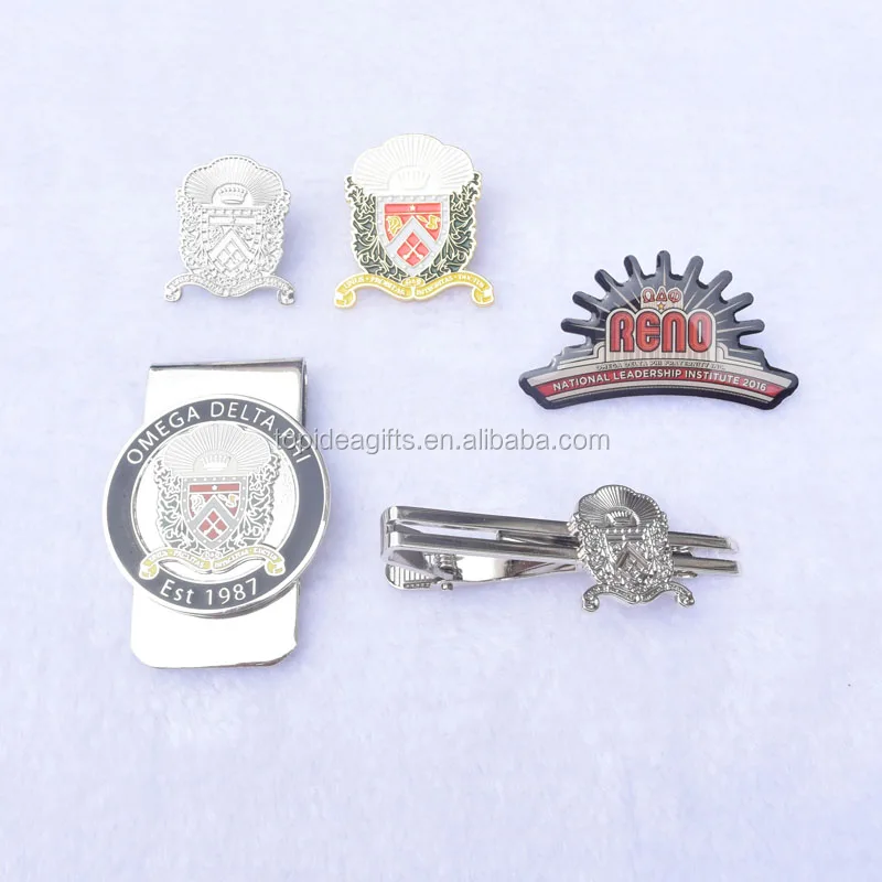Ome Delta Phi Lapel Pin Factory One Culture School Badge Customized Logo Hat Pin Tie Badge