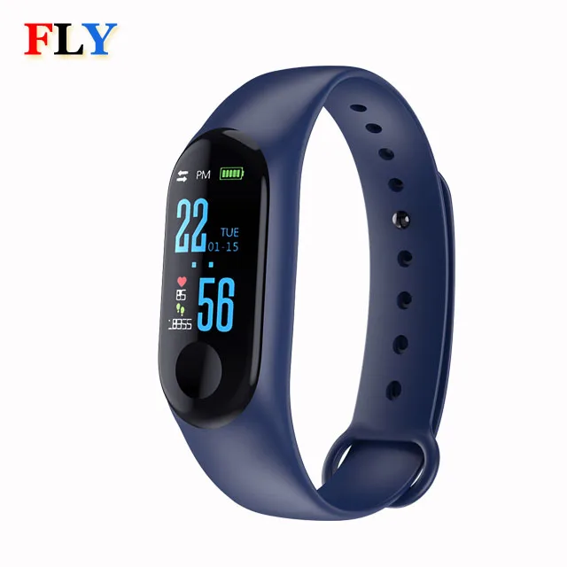 2024 wristband heart rate monitor with 3D  pedometer smart bracelet watches
