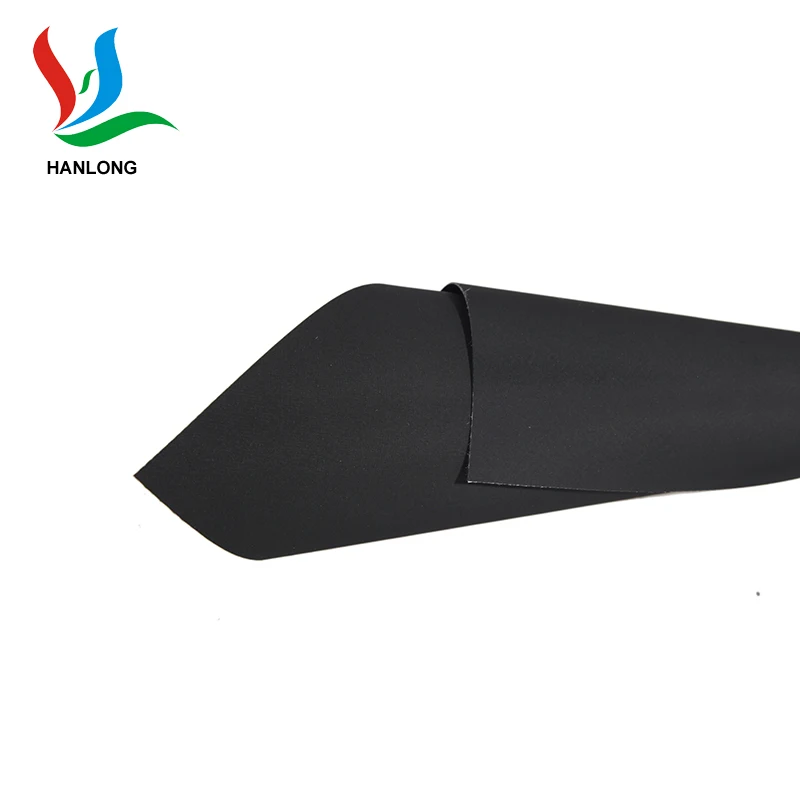 Низкой цене Канада 600Gsm кемпинг ПВХ покрытием черный брезент